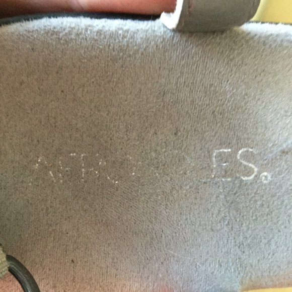 Aerosoles  flat sandals  in  grey size 9 - Picture 3 of 4